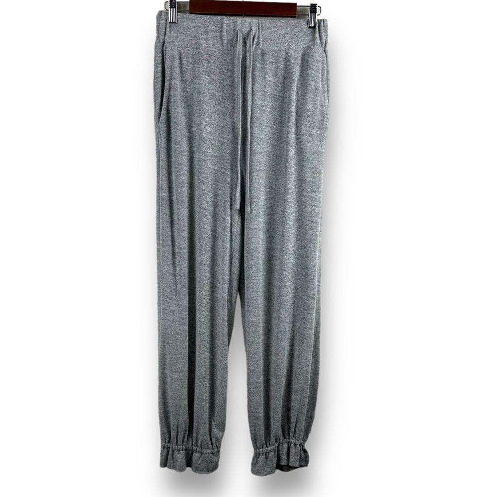Anthropologie Sunday In Brooklyn Womens M Jogger Pant Gray Marl Comfy Lounge New